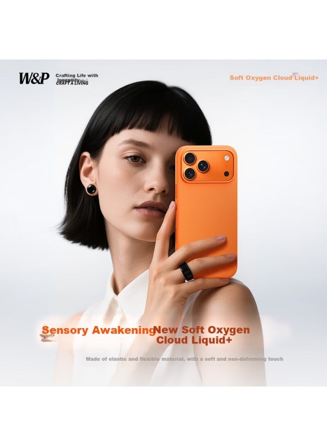 WP W&p , Suitable For Iphone 17 Pro Phone Case, Magnetic Apple 17 Pro Protective Cover, Skin-friendly Feel, Full Protection, Shockproof Soft Case, Blue Wp - Image 1