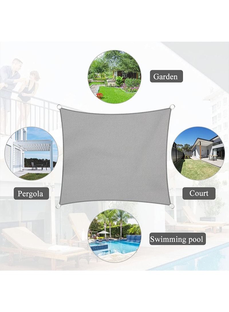 Sharpdo Outdoor Sun Protection,Sunshade Sail Weatherproof,UV Protection,3*4M - Image 2