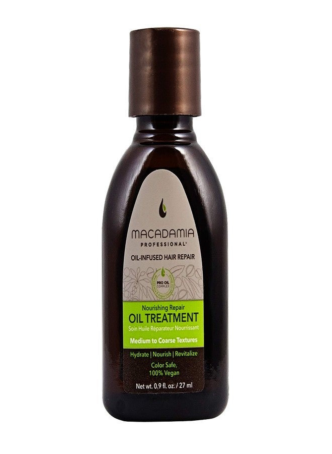 Macadamia Professional Hair Care Sulfate & Paraben Free Natural Organic Cruelty-Free Vegan Hair Products Nourishing Hair Repair Oil Treatment-0.9oz - Image 1