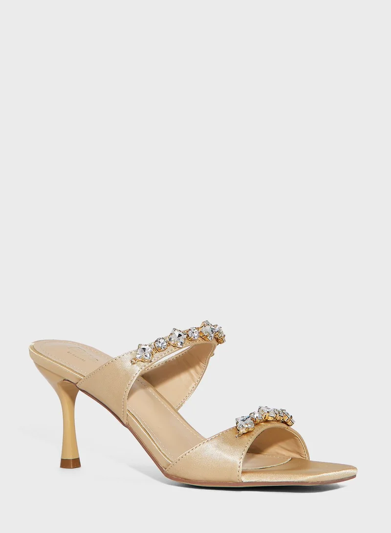 Ella Limited Edition Jewelled Heeled Sandals