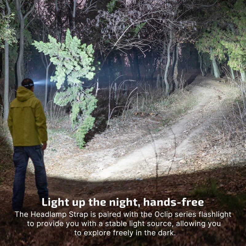OLIGHT Oclip Series Headlamp Strap, Rotating Light Holder that Supports 160 Degree Rotation, Nylon Strap, Only Compatible with Oclip Pro S/Oclip Pro/Oclip Ultra - Image 3