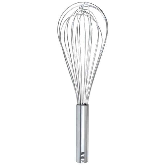 Stainless Steel Whip Whisk, 11" - Kitchen Balloon Whisks for Cooking, Blending, Mixing, Stiring, Whipping & Beating - Whisking Tool as Mixer, Frother & Stirrer - Dishwasher Safe Whisker