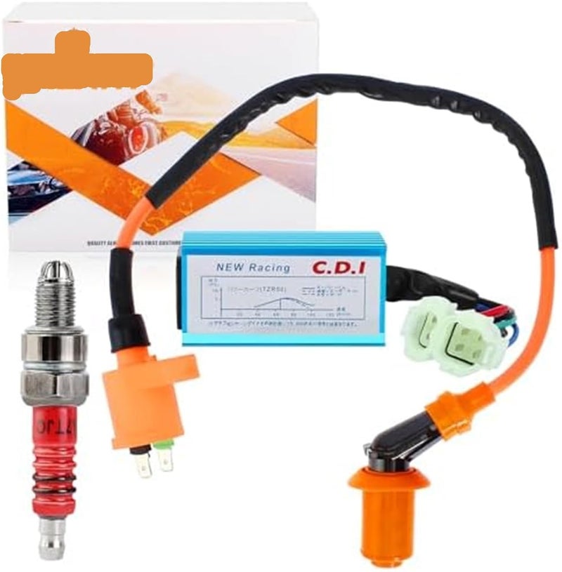 Wivplex Ignition Coil and Spark Plug Set for Dirt Bikes - Image 1