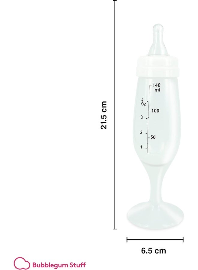Bubblegum Stuff Cheers Champagne Flute Baby Bottle - Image 3