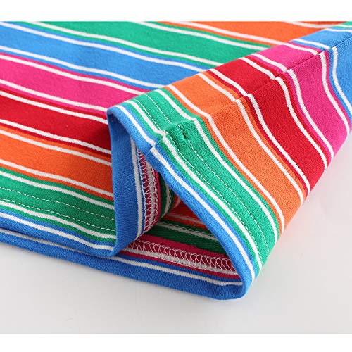 GRANDWISH Baby Boys Girls Striped T-Shirts, Long Sleeve Cotton Chucky Costume Top Shirts 3T Multicolor - Image 5