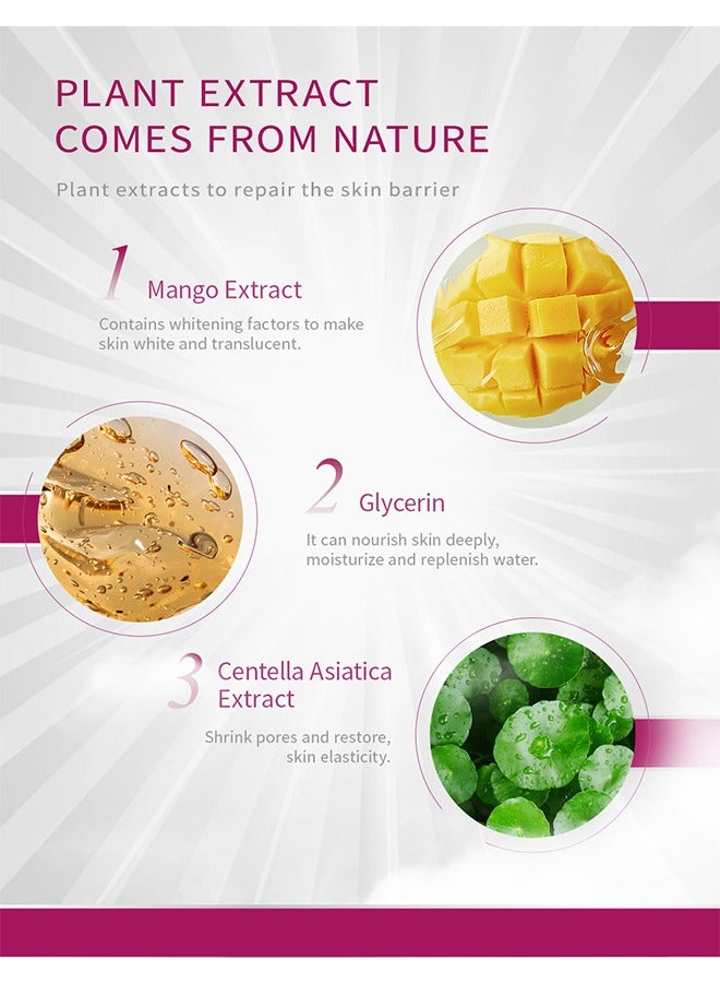 RtopR Mango Pregnancy Scars Cream For Maternity Repair Stretch Marks Enhance Skin Elasticity, Can Promote Cell Regeneration, Repair Necrotic Cells, Designed For Mother's Stretch Marks - Image 3