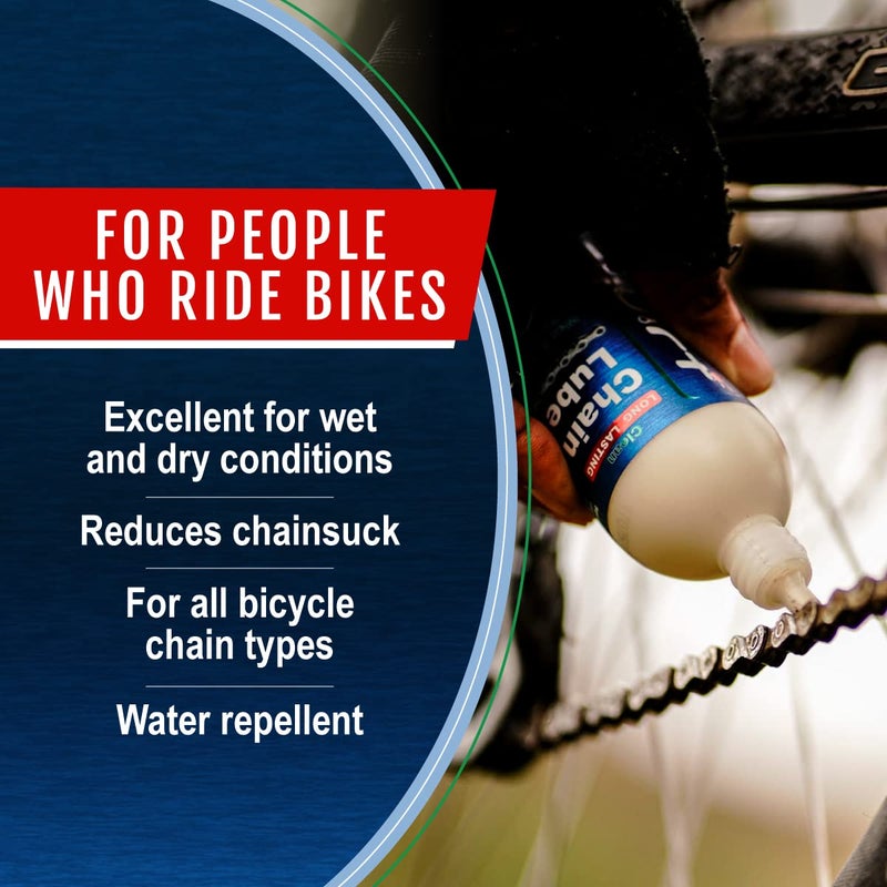 Squirt Chain Lube for Bikes 120 ml – Long-Lasting Lubricant for All Bike Chains – All-Weather Dry Bike Chain Lube to Reduce Noise & Chainsuck – Bicycle Tools & Maintenance Aid - Image 5