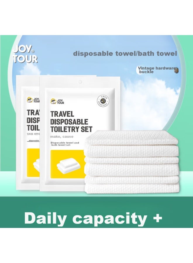 JOY TOUR Joytour Disposable Bed Sheet And Duvet Cover , Travel Hotel Hygiene Sleeping Bag Bedding, Double Size Four-piece Set - Image 4