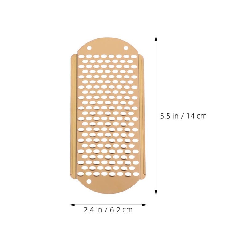 2pcs Stainless Steel Foot Scraper Heel Scrubber Set for Dead Skin Removal Hard Skin Remover Foot Rasp Home Foot Care - Image 3