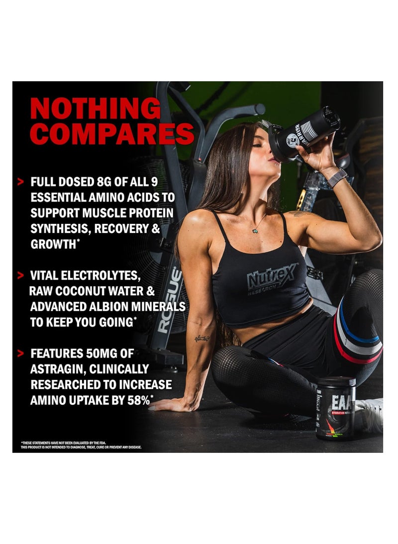 Nutrex Research EAA+ Hydration 30 Serving Strawberry Watermelon 390g - Image 4