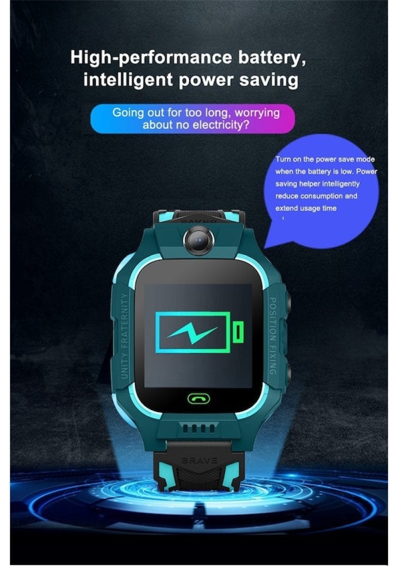 Kids Smartwatch: 6th Generation 2G Purple Smart Phone Watch - Life Waterproof Multi-Language Smartwatch for Children Daily Activities - Image 4