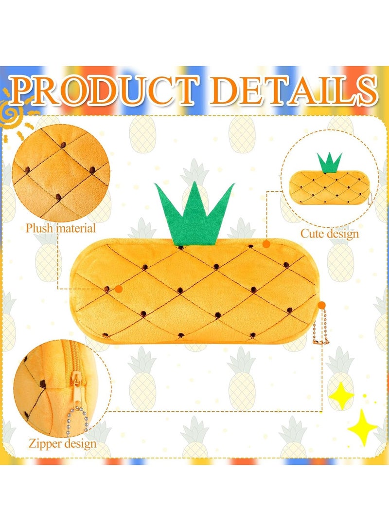 general 8-piece cartoon animal pencil case set, adorable cartoon pencil pouch with zip closure, school stationery for girls and boys, classroom supplies for back-to-school essentials. - Image 2