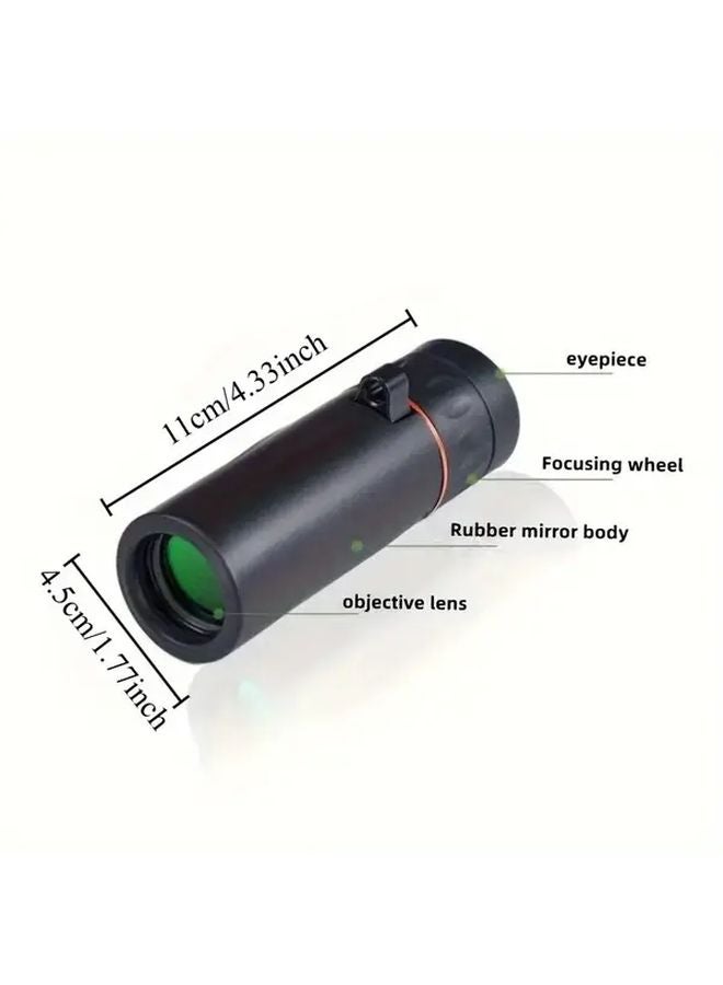 Single Tube Set Portable Handheld Telescope 2x Magnification Compact for Stargazing - Image 3