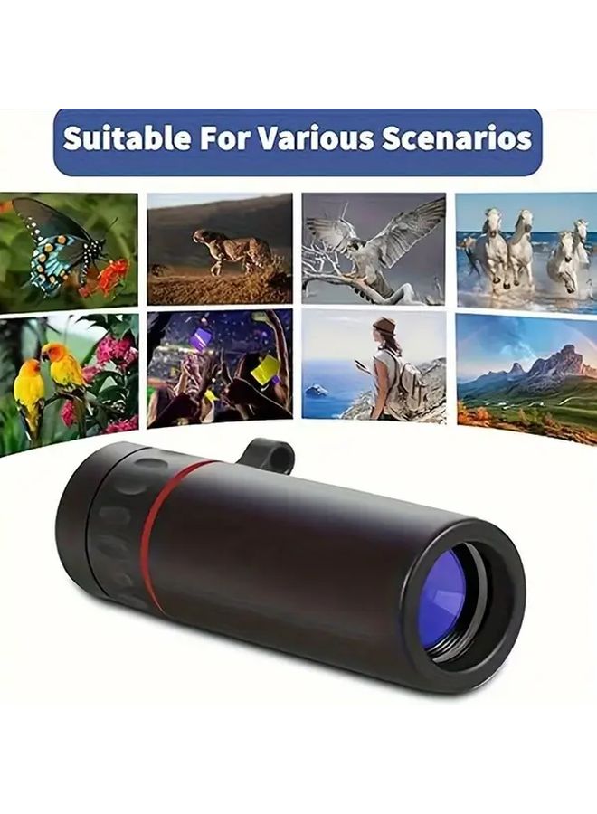 Single Tube Set Portable Handheld Telescope 2x Magnification Compact for Stargazing - Image 5