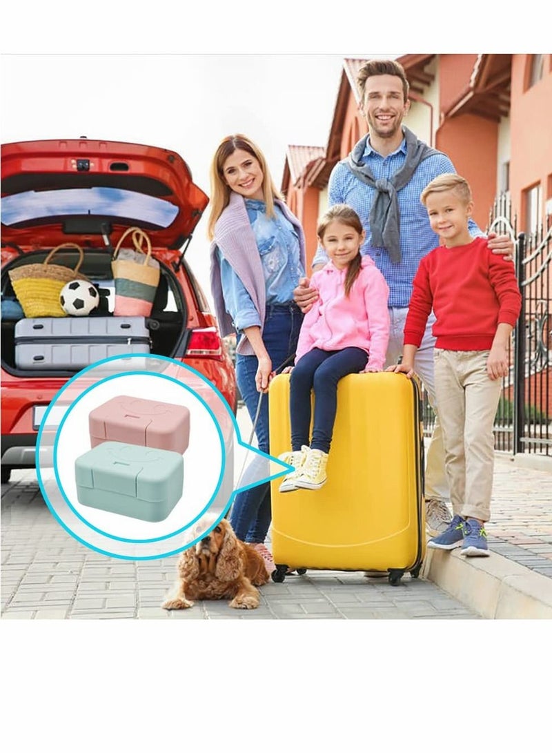 Excefore 4 Pack Soap Holder Travel Soap Case Portable Soap Box Leak Proof Soap Bar Holder Dish Container in 4 Colours (11 x 7.5 x 5.3cm) - Image 4