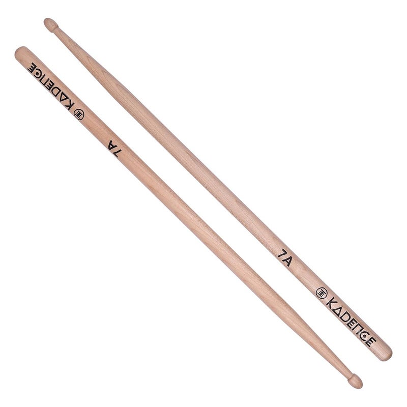 Kadence Drum Stick Maple Wooden Tip 7A (KAD-DSTKMW-7A-C) - Image 5