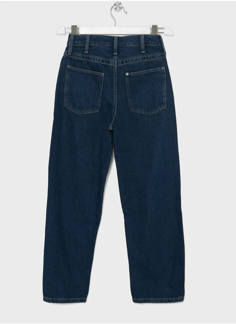 H&M Youth Comfort Stretch Baggy Fit Jeans