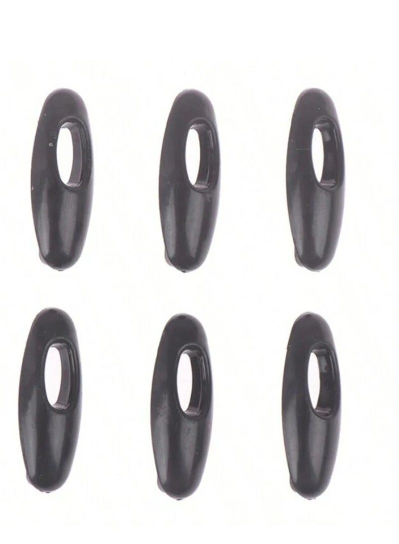 TIANZHAN Set of 8 security hijab pins with black and white - Image 3