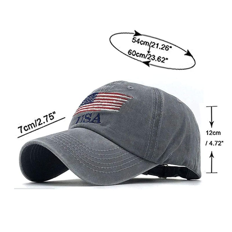Handcuffs Cap for Men & Women with Adjustable Buckle Distressed Cotton Hat | Baseball Caps | Caps & Hats | Casual Caps - Image 3