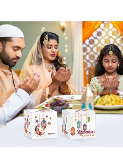 Y&D 12 Pcs Ramadan Kareem Castle Candy Gift Paper Box Party Decoration Paper Box  - Image 5