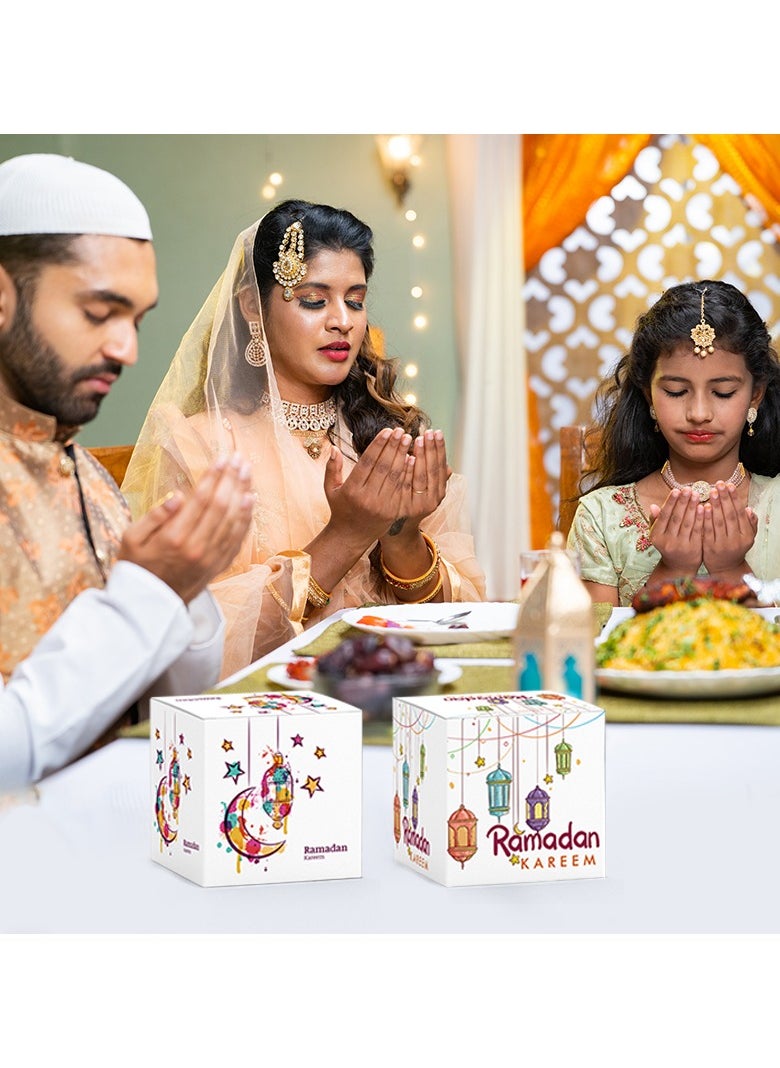 Y&D 12 Pcs Ramadan Kareem Castle Candy Gift Paper Box Party Decoration Paper Box  - Image 5