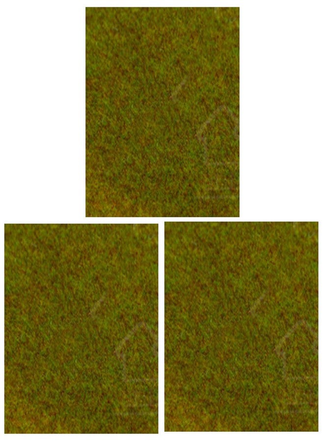 OrgMemory Model Grass Mat, (3pcs, 20"x20"), Model Railway Scenery for Model Scenery - Image 1