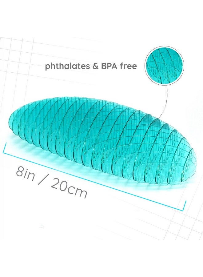 Morf Worm Fidget Toy - Desk Fidget for Adults & Kids - Quiet, Fun & Interactive Sensory Toy - USA Patent Pending (Blue, Big) - Image 5