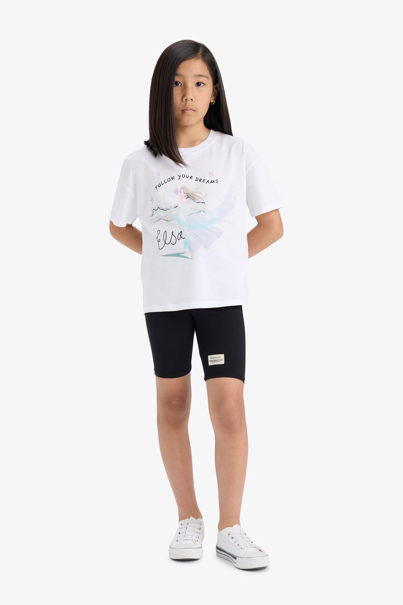 DeFacto Black Girl Girl Biker Leggings Casual - Image 2