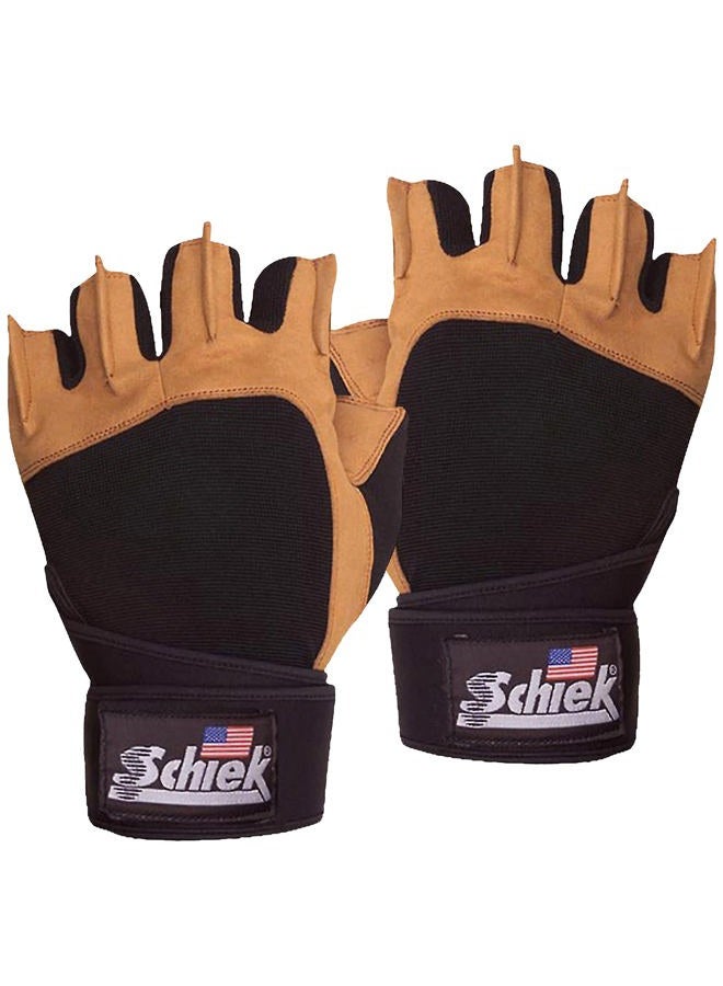 Schiek Sports Model 425 Power Series Weight Lifting Gloves - Small - Image 1