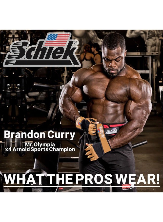 Schiek Sports Model 425 Power Series Weight Lifting Gloves - Small - Image 5