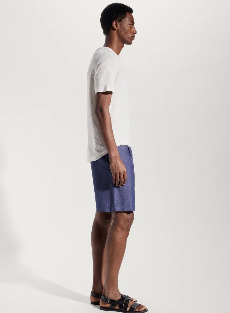 Mango Man Essential Crew Neck T-Shirt