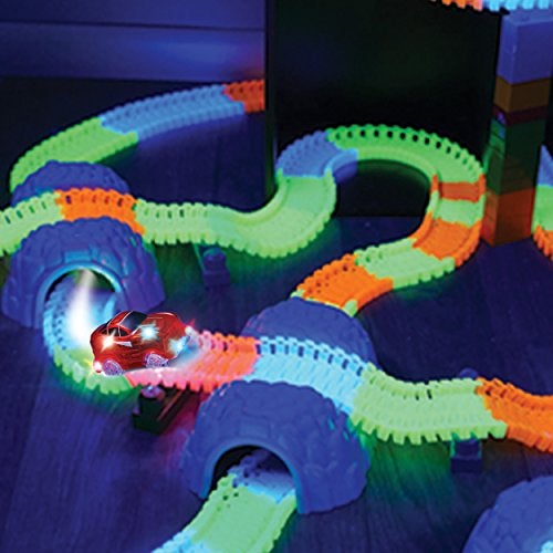 MAGIC Tracks Ontel Magic Tracks The Amazing Racetrack That Can Bend Flex and Glow As Seen On TV Multicolor 11 - Image 5