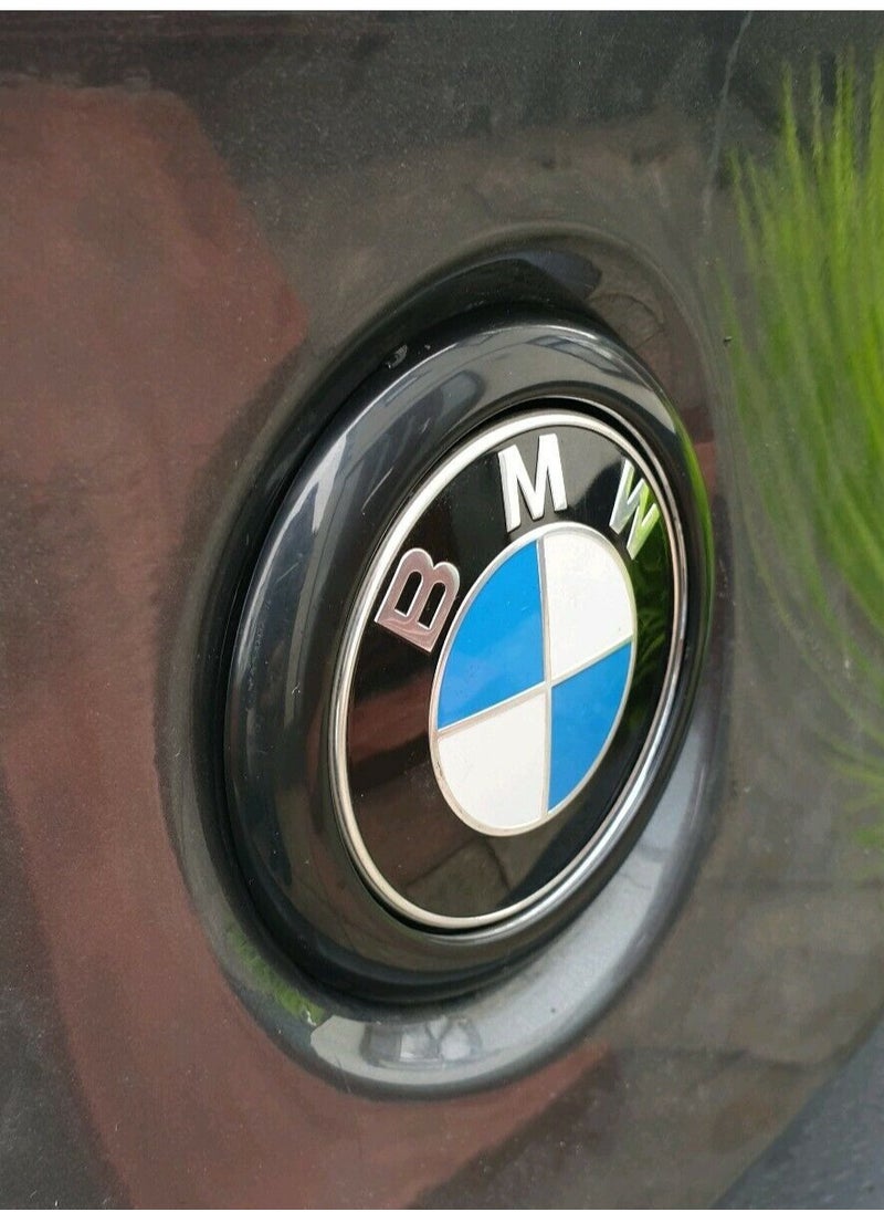 Generic Rear Gloss Black Boot Ring Badge Surround Roundel Cover for BMW X4 G02 MK2 M40d xDrive M40i Accessories mod 2018 2019 2020 2021 2022 2023 Styling  - Image 3