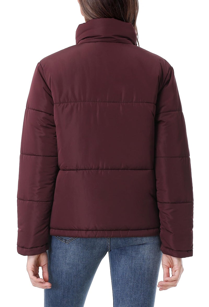 TDYPCI Women's Warm Winter Coat Waterproof Puffer Jacket Full-Zip Lightweight Winter Jacket - Image 5