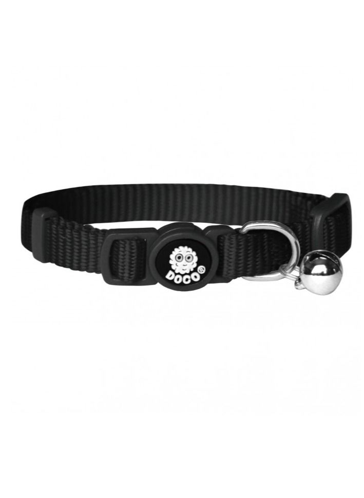 Signature Cat Collar1 X 19 - 31 Cm - XS (DCAT001) Black
