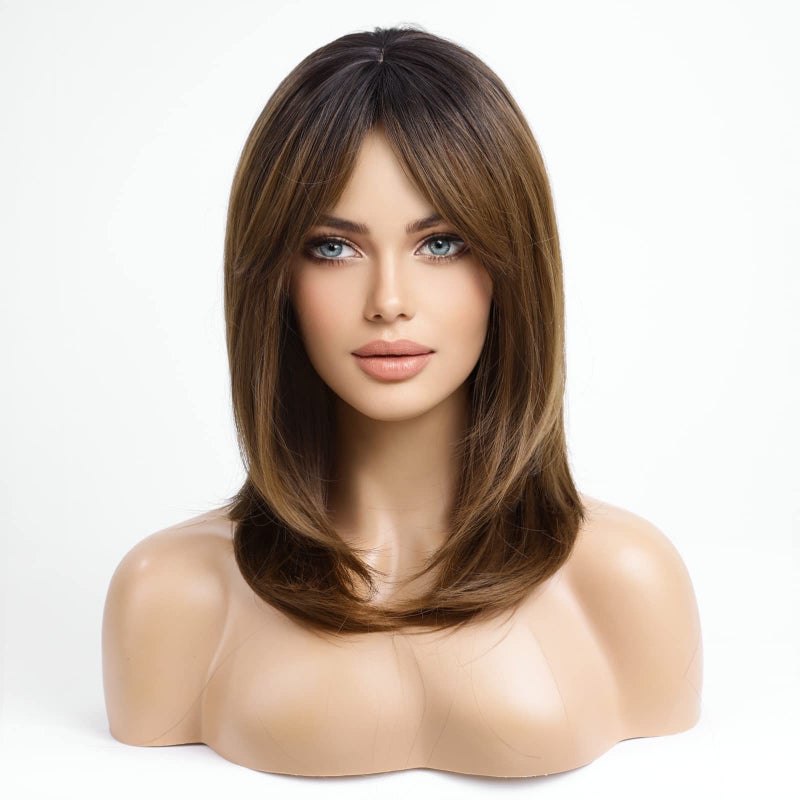 Haircube باروكة HAIRCUBE متعددة الطبقات للنساء باروكة صناعية - Image 3
