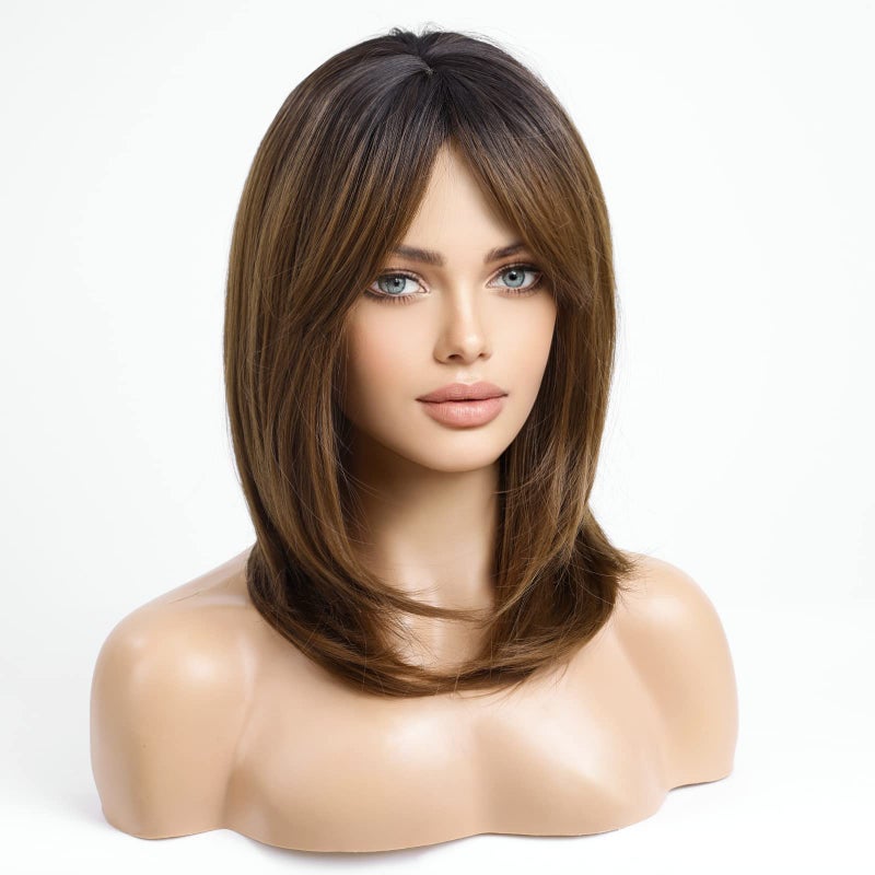 Haircube باروكة HAIRCUBE متعددة الطبقات للنساء باروكة صناعية - Image 4