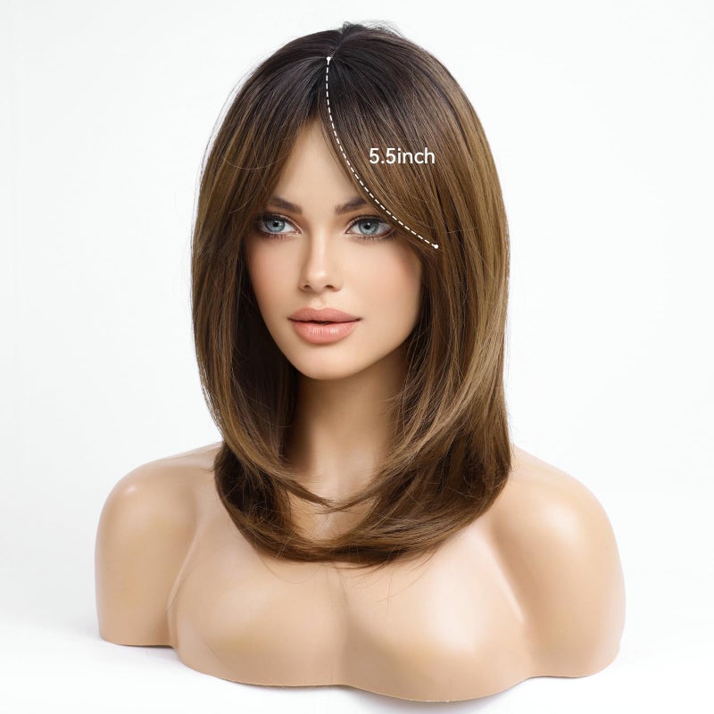 Haircube باروكة HAIRCUBE متعددة الطبقات للنساء باروكة صناعية - Image 2