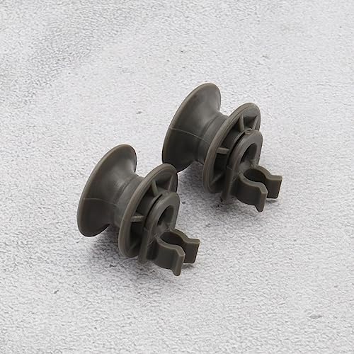 Create idea 8PCS Upper Dishrack Roller Wheels 4581DD3002A Compatible with LG LDF6920BB LDF6920ST Dishwasher Rack Assembly Replacement Parts Plastic - Image 5