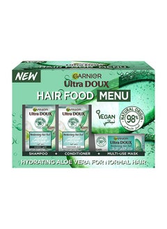 Garnier Ultra Doux Moisturising Aloe Vera 3 Step Routine  - Image 2