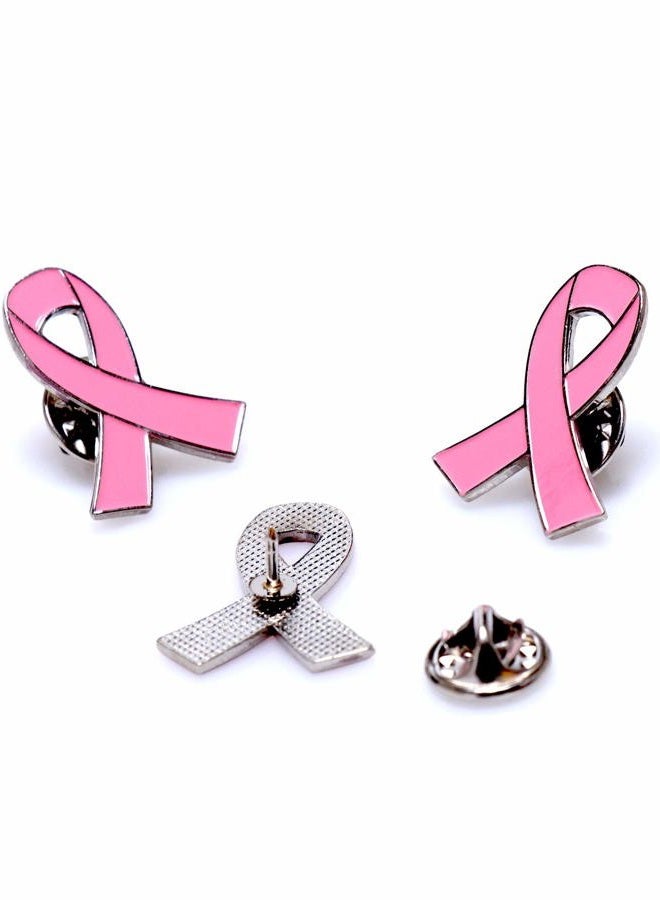 Mayam Official Hope Pink Ribbon Pins Breast Cancer Awareness Brooch Lapel Pin Buttons (80), 2*2.5cm - Image 3