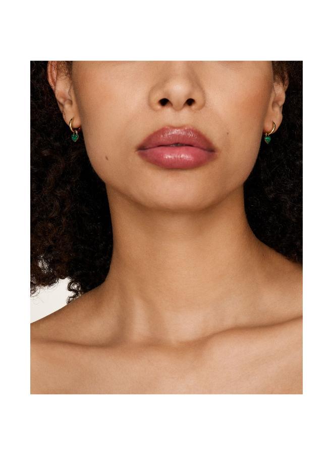 فوسيل أقراط دائرية من المعدن الأساسي - Image 2