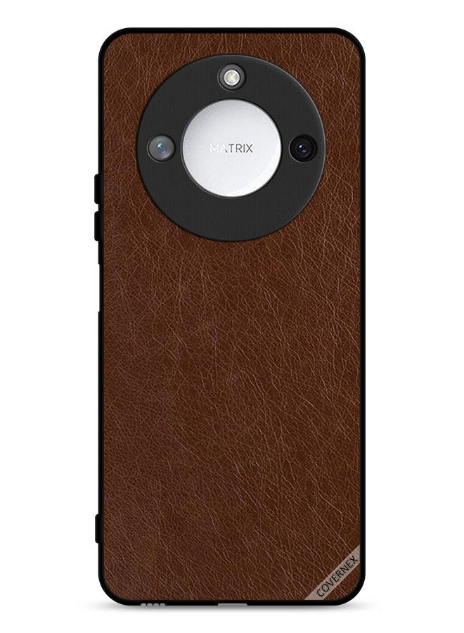 Covernex Honor X9c Smart 5G Protective Case Cover Leather Pattern - Image 1