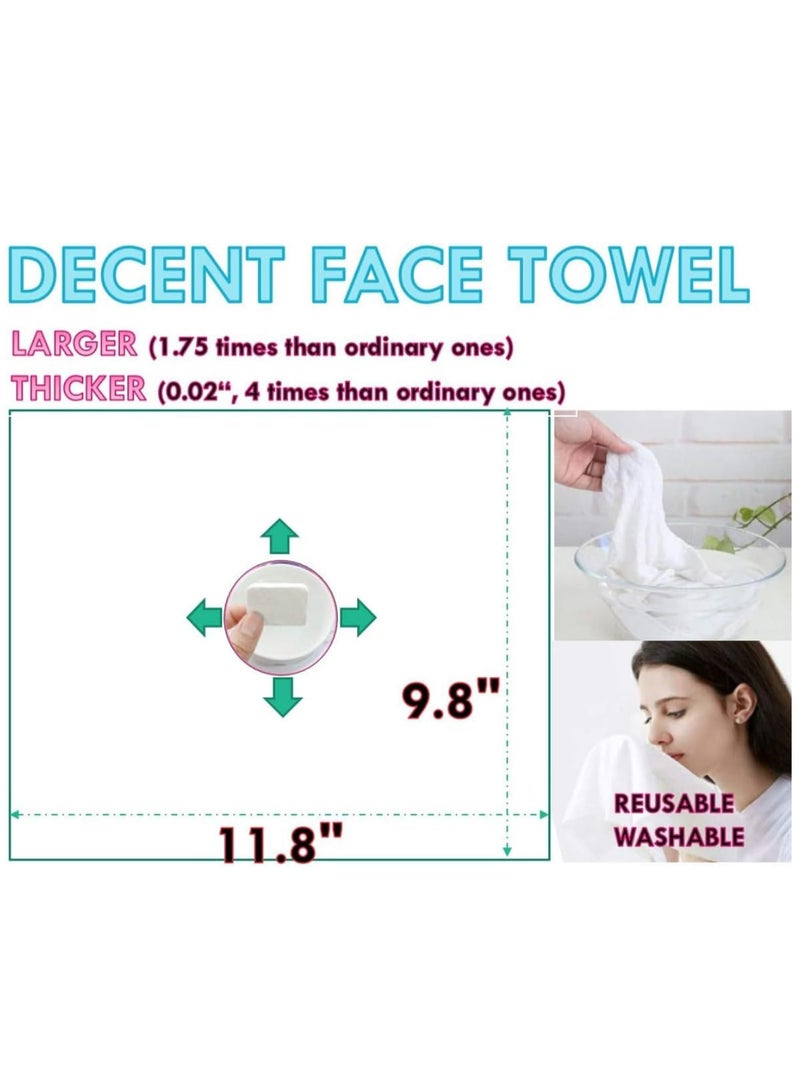 Premium Compressed Towel Tablet, Wet and Dry Disposable Thicker Larger, Essential Face Washcloths for Travel, Camping, Hiking, Outdoor Sports Beyond Pure Cotton Home Beauty 20PCS - Image 2