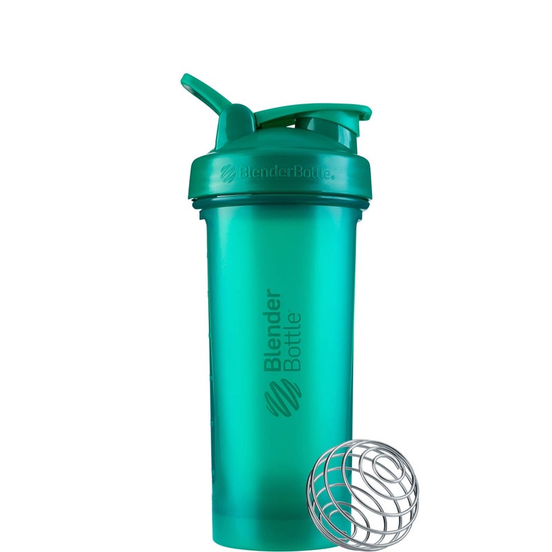 BlenderBottle Classic V2 Shaker Bottle Perfect for Protein Shakes and Pre Workout, 28-Ounce, Emerald Green - Image 1