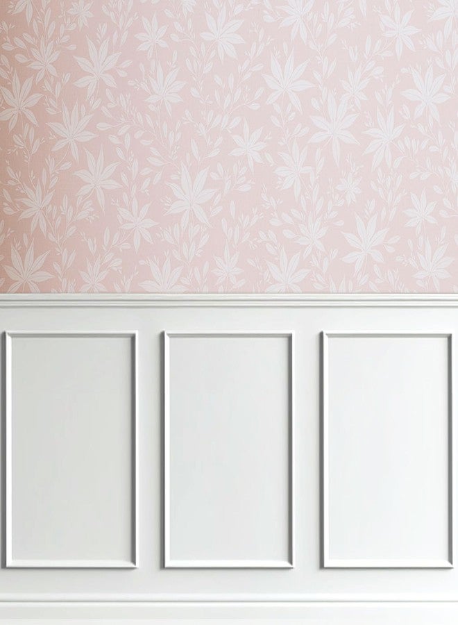Hungbak 2 Set of 16" x 20" Pre-Cut Accent Wall Molding Trim Kit, Peel and Stick Premade Wainscoting Panels for Interior Decoration, Ready to Assemble Chair Rail Moulding - Image 1