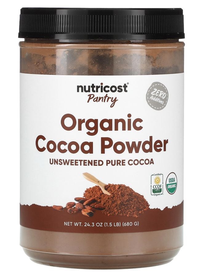 Pantry Organic Cocoa Powder Unsweetened 24.3 oz (680 g)
