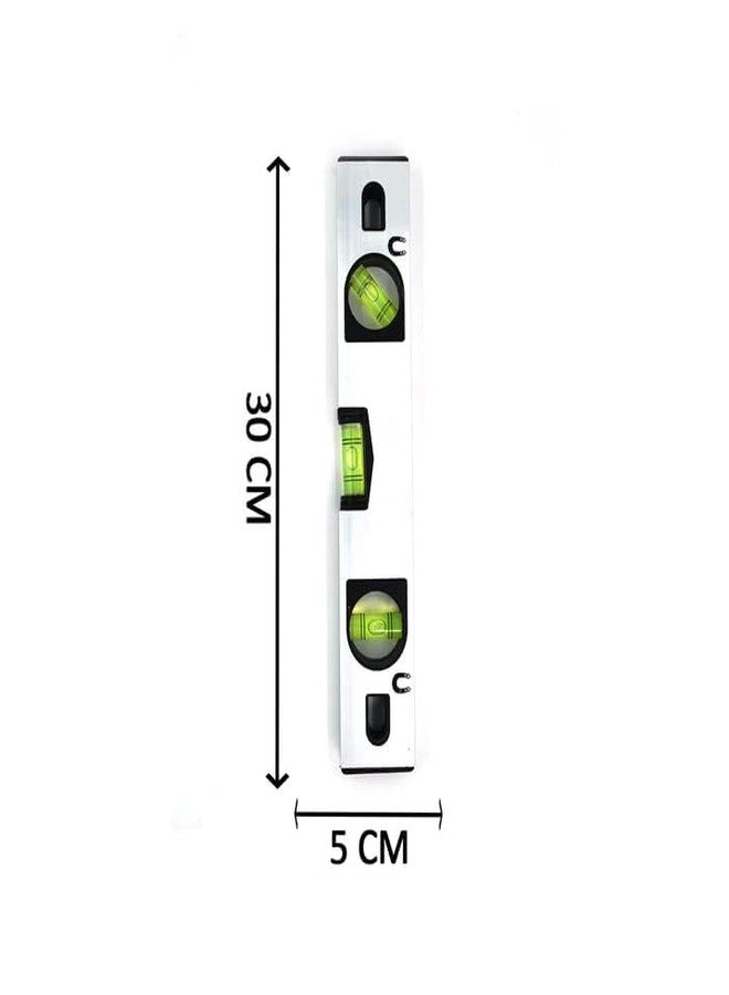 LABART 12 inch spirit with magnetic Carpenter's Level No 1 spirit Magnetic Leveler Level (30 mm) - Image 2