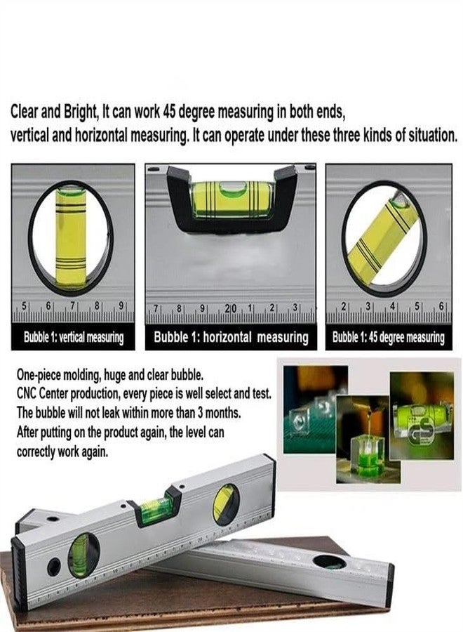 LABART 12 inch spirit with magnetic Carpenter's Level No 1 spirit Magnetic Leveler Level (30 mm) - Image 5