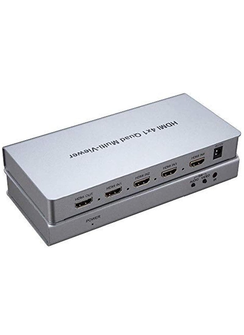 Generic - 4x1 HDMI Quad Real Time Multi Viewer with Full 1080P & 3D HDMI Seamless Switching Function Support 5 Modes for PS3/PC/STB/DVD (4X1 HDMI Multi Viewer) (TD-427H-05) - Image 1